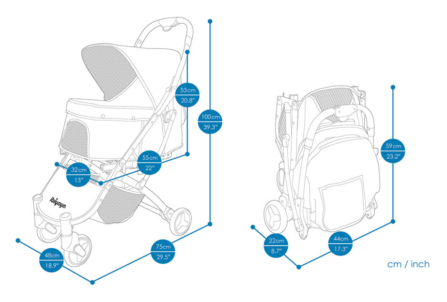 Speedy Fold Pet Buggy