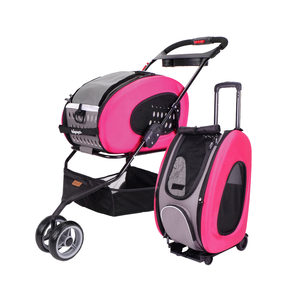 Carrito Multifuncional 5 en 1 para Mascotas - Ibiyaya
