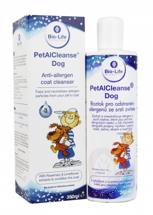 Loción Neutralizadora de Alérgenos en Pelaje de Mascotas: PetAlCleanse