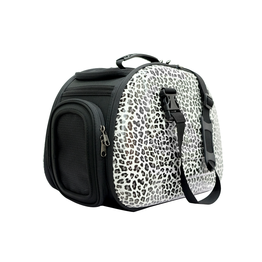 Transportín Plegable Animal Print para Mascotas - Ibiyaya