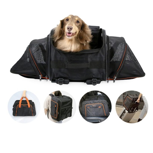 [FC2319-B] Mochila JetPaw Expandable para Mascotas - Ibiyaya