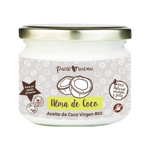 [MPMA1002-0250-A] Aceite BIO para Perros y Gatos Alma de Coco- Puro Menú